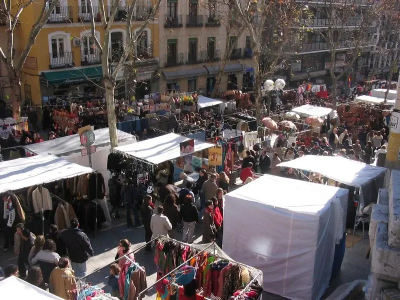 rastro madrid ropa