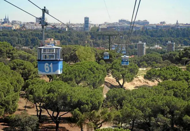 casa de campo madrid cerrada teleferico