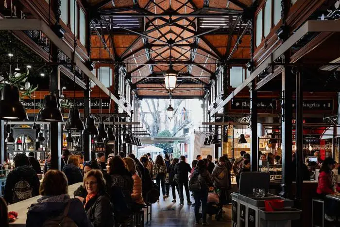 mercado de san miguel metro