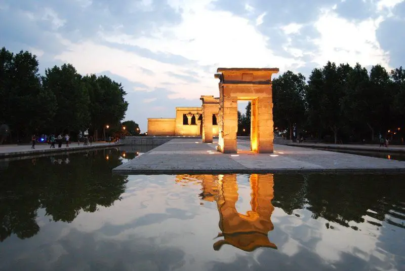 templo de debod madrid