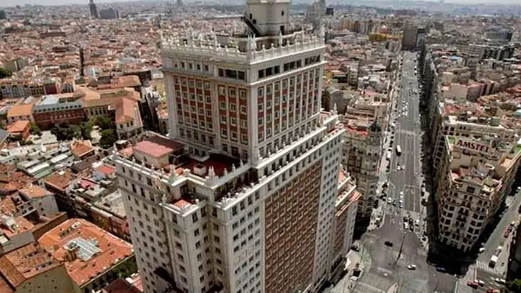 edificio españa plaza madrid